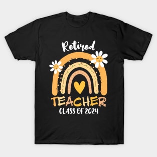 Retired Teacher Class Of 2024 T-Shirt